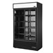 Vitrine réfrigérée positive 2 portes True Slimline noire TVM-48SL-HC-VM01