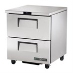 Congélateur dessous de comptoir True 2 tiroirs TUC-27F-D-2-HC