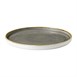 Assiettes avec rebord Churchill Stonecast Peppercorn Grey 260mm (Lot de 6)