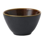 Bols profonds Churchill Super Vitrified Nourish Black Onyx deux tons 240ml (Lot de 12)