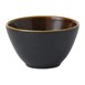 Bols profonds Churchill Super Vitrified Nourish Black Onyx deux tons 240ml (Lot de 12)