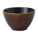 Bols profonds Churchill Super Vitrified Nourish Cinnamon Brown deux tons 240ml (Lot de 12)