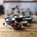 Pots à sauce Churchill Super Vitrified Nourish Oslo Blue 60ml (Lot de 12)