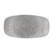 Assiettes oblongues Churchill Raku Jasper Grey 298x152mm (Lot de 12)