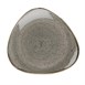 Assiettes triangulaires Churchill Stonecast Grey Cappuccino Lotus 265mm (Lot de 12)