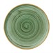 Assiettes avec rebord Churchill Stonecast Samphire Green 260mm (Lot de 6)