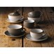 Tasses à cappuccino Churchill Stonecast Grey 170ml (Lot de 12)