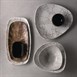 Bols triangulaires Churchill Studio Prints Kintsugi Agate Grey Lotus 228mm (Lot de 12)