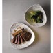 Bols triangulaires Churchill Studio Prints Kintsugi Agate Grey Lotus 228mm (Lot de 12)