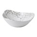 Bols triangulaires Churchill Studio Prints Kintsugi Agate Grey Lotus 177mm (Lot de 12)