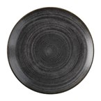 Assiettes rondes Churchill Stonecast Raw Evolve Black 260mm (Lot de 12)