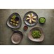 Assiettes coupes rondes Churchill Stonecast Raw Evolve Black 182mm (Lot de 12)
