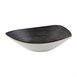Bols triangulaires Churchill Stonecast Raw Lotus Black 229mm (Lot de 12)