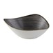 Bols triangulaires Churchill Stonecast Raw Lotus Black 178mm (Lot de 12)