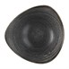 Bols triangulaires Churchill Stonecast Raw Lotus Black 178mm (Lot de 12)