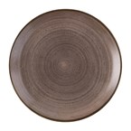 Assiettes avec rebord Churchill Stonecast Raw Evolve Brown 286mm (Lot de 12)