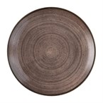 Assiettes avec rebord Churchill Stonecast Raw Evolve Brown 260mm (Lot de 12)
