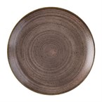 Assiettes avec rebord Churchill Stonecast Raw Evolve Brown 217mm (Lot de 12)
