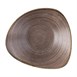 Bols triangulaires Churchill Stonecast Raw Lotus Brown 229mm (Lot de 12)