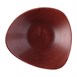 Bols triangulaires Churchill Stonecast Patina Lotus Red Rust 235mm (Lot de 12)