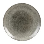 Assiettes rondes Churchill Studio Prints Raku Quartz Black 288mm (Lot de 12)