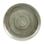 Assiettes rondes Churchill Stonecast Patina Antique Green 324mm (Lot de 6)