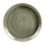 Assiettes rondes Churchill Stonecast Patina Antique Green 260mm (Lot de 12)