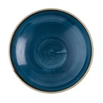 Assiettes coupe ronde Churchill Stonecast Java Blue 184mm (Lot de 12)