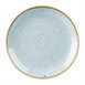 Assiettes rondes Churchill Stonecast Duck Egg 254mm (Lot de 12)