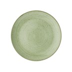 Assiettes avec rebord Churchill Stonecast Sage Green 228mm (Lot de 12)