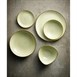 Bols triangulaires Churchill Stonecast Raw Green Lotus 177mm (Lot de 12)
