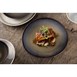 Assiettes plates Olympia Birch aubergine 270mm (lot de 6)