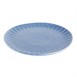 Assiettes plates Olympia Corallite bleues 280 mm (lot de 6)