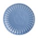 Assiettes plates Olympia Corallite bleues 205 mm (lot de 6)