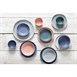Bols profonds Olympia Corallite bleus 105x55mm (lot de 12)