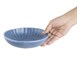 Assiettes calottes Olympia Corallite bleues 160x40mm (lot de 6)