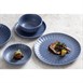 Assiettes calottes Olympia Corallite bleues 160x40mm (lot de 6)