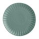 Assiettes plates Olympia Corallite vertes 280 mm (lot de 6)