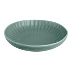 Assiettes calottes Olympia Corallite vertes 220mm (lot de 6)