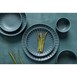 Assiettes calottes Olympia Corallite vertes 220mm (lot de 6)