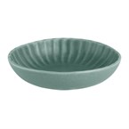 Assiettes calottes Olympia Corallite vertes 160x40mm (lot de 6)