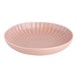 Assiettes calottes Olympia Corallite pêche 220x50mm (lot de 6)