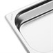 Plateau inox GN 2/4 Vogue 40mm