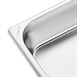 Plateau inox GN 2/4 Vogue 65mm