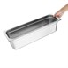 Plateau inox GN 2/4 Vogue 150mm