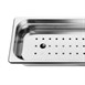 Égouttoir en acier inoxydable Vogue pour GN 1/4