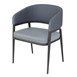 Fauteuils d'intérieur Bolero Meridian bleus (lot de 2)