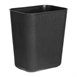 Poubelle pour hôtel/bureau noire Bolero 8L 