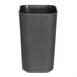 Poubelle pour hôtel/bureau noire Bolero 8L 