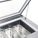 Congélateur à glace de comptoir Polar Série G 4 bacs Napoli